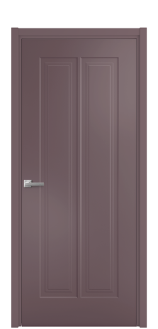 Дверь межкомнатная Paulo 4 Цвет Лиловый Покрытие Эмаль  Наличник L 50 Цена 41718