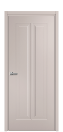 Дверь межкомнатная Paulo 4 Цвет Пудра Покрытие Эмаль  Наличник L 50 Цена 40475