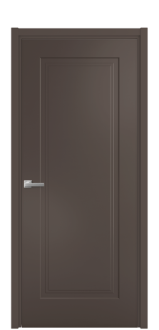 Дверь межкомнатная Rino 1 Цвет Коричневый Покрытие Эмаль  Наличник L 50 Цена 41718