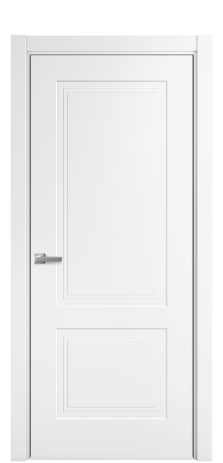 Дверь межкомнатная Rino 2 Цвет Белый Покрытие Эмаль  Наличник L 75 Цена 40475