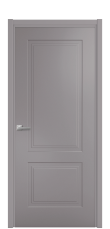 Дверь межкомнатная Rino 2 Цвет Ирис Покрытие Эмаль  Наличник L 50 Цена 40475