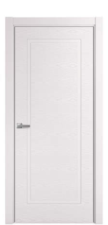 Дверь межкомнатная Плэйн 1 Цвет Крем Brash Покрытие Эмаль брашированная  Наличник L 75 Цена 43375