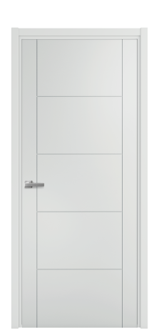 Дверь межкомнатная Linea 02 Цвет Облачный Покрытие Эмаль  Наличник L 50 Цена 39475