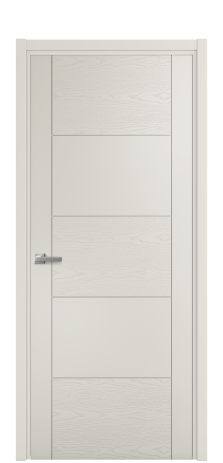 Дверь межкомнатная Linea 02 Цвет Дымчатый Brash Покрытие Эмаль брашированная  Наличник L 50 Цена 46325