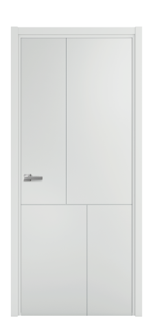 Дверь межкомнатная Linea 04 Цвет Облачный Покрытие Эмаль  Наличник L 50 Цена 39475