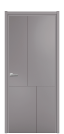 Дверь межкомнатная Linea 04 Цвет Ирис Покрытие Эмаль  Наличник L 50 Цена 39475