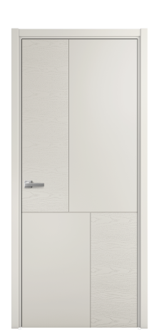 Дверь межкомнатная Линия 04 Цвет Дымчатый Brash Покрытие Эмаль брашированная  Наличник L 50 Цена 46325