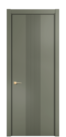 Дверь межкомнатная Меццо 11 Цвет Зеленый Покрытие ЭМАЛИ Эмаль Наличник L 75 Цена 43818