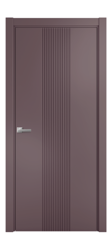 Дверь межкомнатная Mezzo 11 Цвет Лиловый Покрытие Эмаль  Наличник L 75 Цена 43818