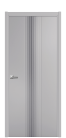 Дверь межкомнатная Mezzo 11 Цвет Галечный Покрытие Эмаль  Наличник L 50 Цена 43818