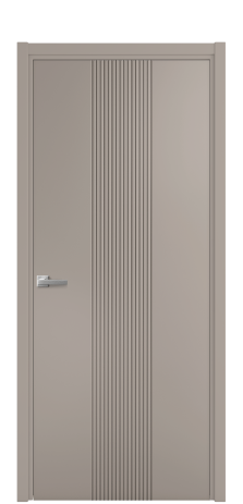 Дверь межкомнатная Mezzo 11 Цвет Какао Покрытие Эмаль  Наличник L 50 Цена 42475