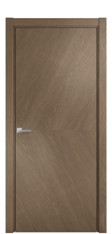 Дверь межкомнатная Unit 03 Цвет Дуб Мускат Покрытие Шпон натуральный  Наличник L 75 Цена 54050