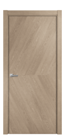 Дверь межкомнатная Юнит 03 Цвет Дуб Песочный Покрытие Шпон натуральный  Наличник L 75 Цена 54050