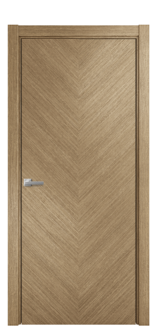 Дверь межкомнатная Юнит 04 Цвет Дуб Янтарь Покрытие Шпон масло  Наличник L 75 Цена 56675