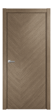 Дверь межкомнатная Unit 05 Цвет Дуб Кофе Покрытие Шпон масло  Наличник L 75 Цена 56675
