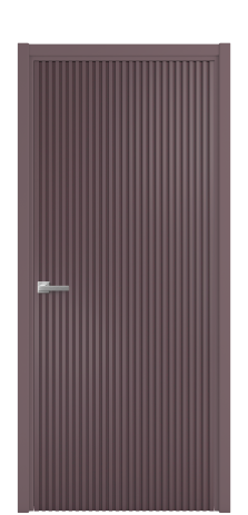 Дверь межкомнатная Spline Цвет Лиловый Покрытие Эмаль  Наличник L 50 Цена 60618