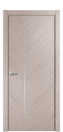 Дверь межкомнатная Unit Slot 10-111 Цвет Дуб Имбирь Покрытие Шпон натуральный  Наличник L 75 Цена 59050