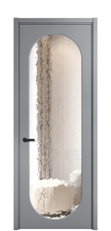 Дверь межкомнатная Ансе 1 Цвет Гриджио Покрытие ЭМАЛИ Эмаль Наличник  L 50 Цена 65036