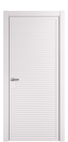 Дверь межкомнатная Спейс 01 Цвет Крем Покрытие Эмаль  Наличник L 75 Цена 49475