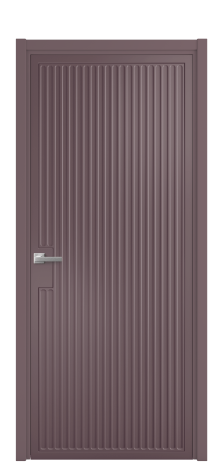 Дверь межкомнатная Спейс 12 Цвет Лиловый Покрытие Эмаль  Наличник L 50 Цена 51168