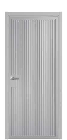 Дверь межкомнатная Space 12 Цвет Галечный Покрытие Эмаль  Наличник L 50 Цена 51168