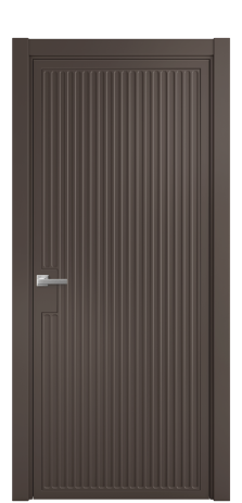 Дверь межкомнатная Спейс 12 Цвет Коричневый Покрытие Эмаль  Наличник L 75 Цена 51168