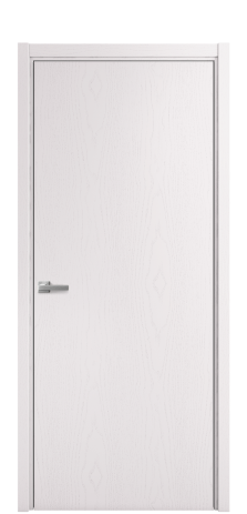 Дверь межкомнатная Порте 39-00 Цвет Ясень Крем Покрытие Шпон крашеный вертикаль Наличник L 50 Цена 41675