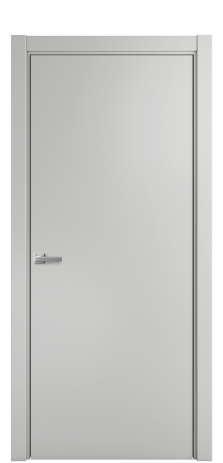 Дверь межкомнатная Porte 39-00 Цвет Телегрей Покрытие Эмаль  Наличник L 75 Цена 38475