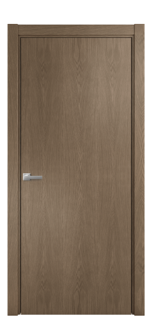 Дверь межкомнатная Porte 39-00 Цвет Дуб Мускат Покрытие Шпон натуральный вертикаль Наличник L 75 Цена 40538