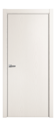 Дверь межкомнатная Porte 39-00 Цвет Ясень Молочный Покрытие Шпон крашеный вертикаль Наличник L 75 Цена 41675