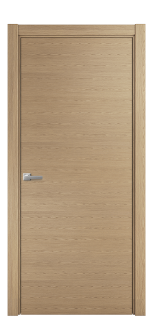 Дверь межкомнатная Porte 39-00 Цвет DUNA 1050C Покрытие Шпон Fine Line горизонталь Наличник L 75 Цена 40523