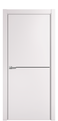 Дверь межкомнатная Slot 10-001 Цвет Крем Покрытие Эмаль  Наличник L 75 Цена 42675