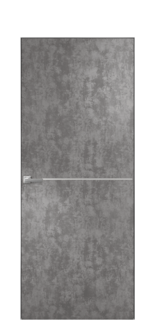 Дверь межкомнатная Слот 10-001 Цвет Айс какао Покрытие ПВХ ФАКТУРНЫЕ Наличник Скрытый короб хром Цена 38100