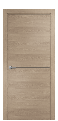 Дверь межкомнатная Slot 10-001 Цвет Дуб Песочный Покрытие Шпон натуральный  Наличник L 75 Цена 48750