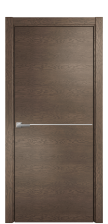 Дверь межкомнатная Slot 10-001 Цвет Дуб Марракеш Покрытие Шпон натуральный  Наличник L 75 Цена 48750