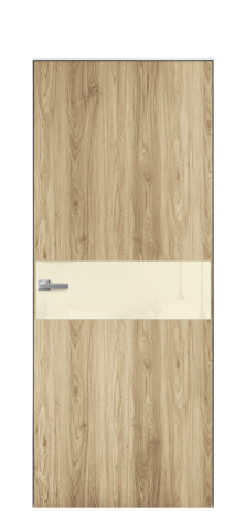 Дверь межкомнатная Ветро 11 Цвет Орех светлый Покрытие ПВХ ПОД ДЕРЕВО Наличник Скрытый короб хром Цена 41000