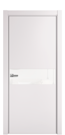 Дверь межкомнатная Ветро 11 Цвет Крем Покрытие Эмаль  Наличник L 75 Цена 45575