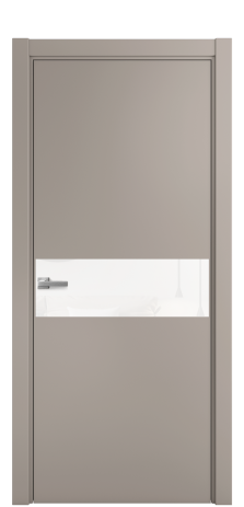 Дверь межкомнатная Ветро 11 Цвет Какао Покрытие Эмаль  Наличник L 75 Цена 45575