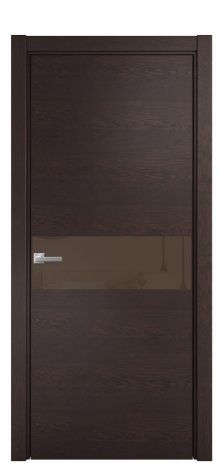 Дверь межкомнатная Ветро 11 Цвет Мореный Дуб Покрытие Шпон натуральный  Наличник L 75 Цена 51650