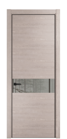 Дверь межкомнатная Ветро 11 Цвет Дуб Имбирь Покрытие ШПОН Шпон натуральный Наличник L 75 Цена 52150