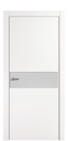 Дверь межкомнатная Ветро 11 Цвет Вайт Покрытие ПВХ SOFT (ПЭТ) Наличник L 75 Цена 34100