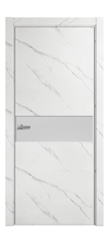 Дверь межкомнатная Ветро 11 Цвет Монте софт Покрытие ПВХ ФАКТУРНЫЕ Наличник L 75 Цена 34100