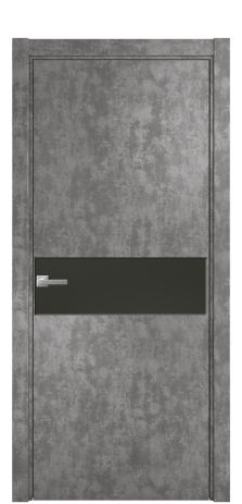 Дверь межкомнатная Ветро 11 Цвет Айс какао Покрытие ПВХ ФАКТУРНЫЕ Наличник L 75 Цена 34100