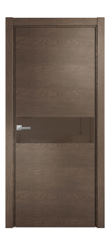 Дверь межкомнатная Vetro 11 Цвет Дуб Марракеш Покрытие Шпон натуральный  Наличник L 75 Цена 51650