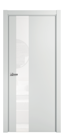 Дверь межкомнатная Ветро 14 Цвет Облачный Покрытие Эмаль  Наличник L 75 Цена 45575