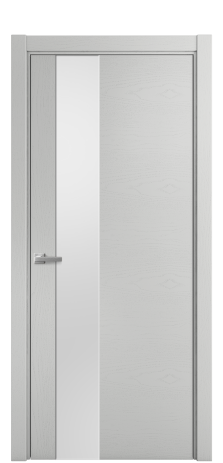 Дверь межкомнатная Ветро 14 Цвет Ясень Телегрей Покрытие Шпон крашеный  Наличник L 75 Цена 48775