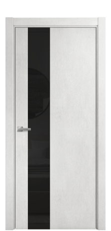 Дверь межкомнатная Vetro 14 Цвет Бетон известковый Покрытие ПВХ ФАКТУРНЫЕ Наличник L 75 Цена 34100