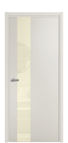 Дверь межкомнатная Vetro 14 Цвет Дымчатый Покрытие Эмаль  Наличник L 50 Цена 45575