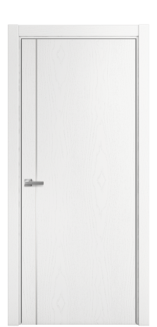 Дверь межкомнатная Слот 10-011 Цвет Ясень Белый Покрытие Шпон крашеный  Наличник L 75 Цена 44475