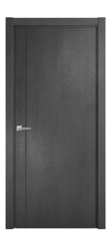 Дверь межкомнатная Slot 10-011 Цвет Камень темный Покрытие ПВХ ORIGINAL Наличник L 75 Цена 31200